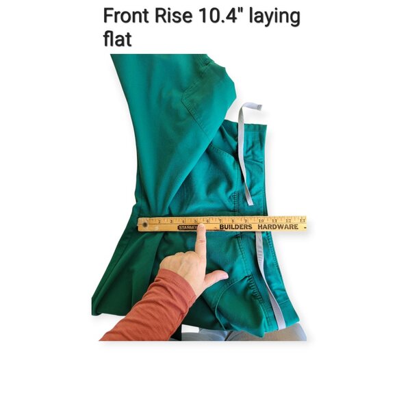 Figs Technical Collection Brilliant Green Women's Medium Scrubs Set - Picture 12 of 16